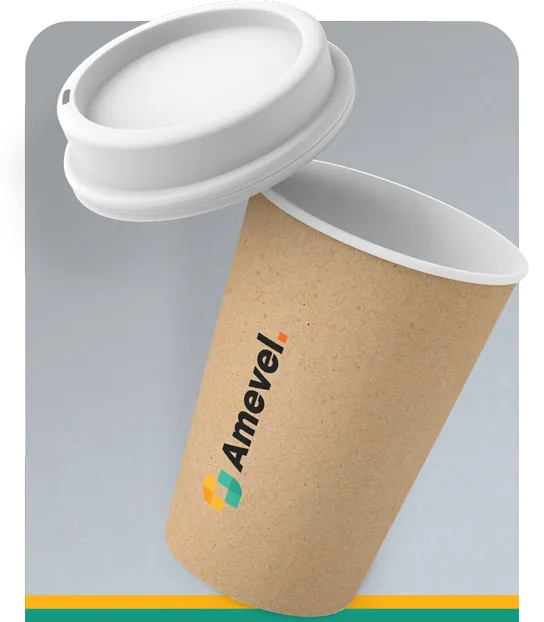 Vaso para café, productos Amevel