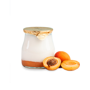 Goma tara, yogurt