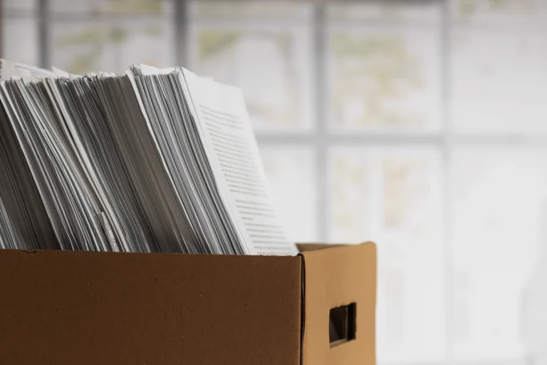 file boxes